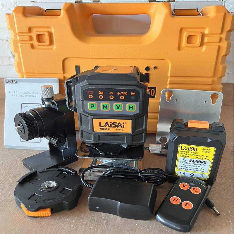 Máy Cân Bằng Laser Laisai LSG6650S 12 Tia Xanh