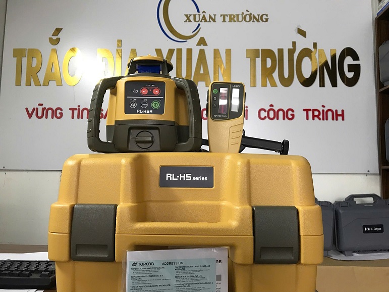 máy cân bằng laser xoay topcon rl-h5a