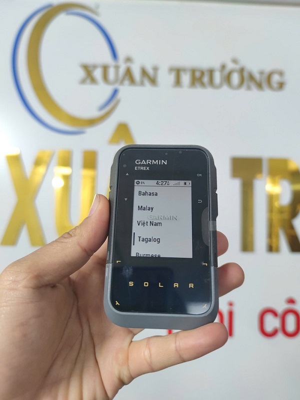 máy gps cầm tay garmin etrex solar
