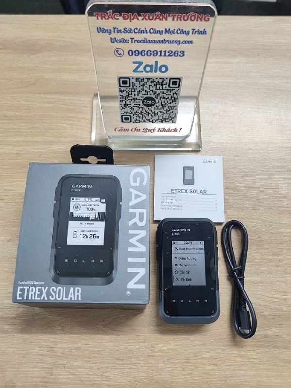 máy gps cầm tay garmin etrex solar