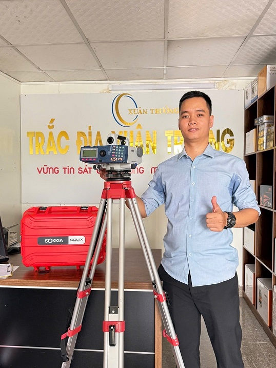 máy thuỷ bình điện tử sokkia